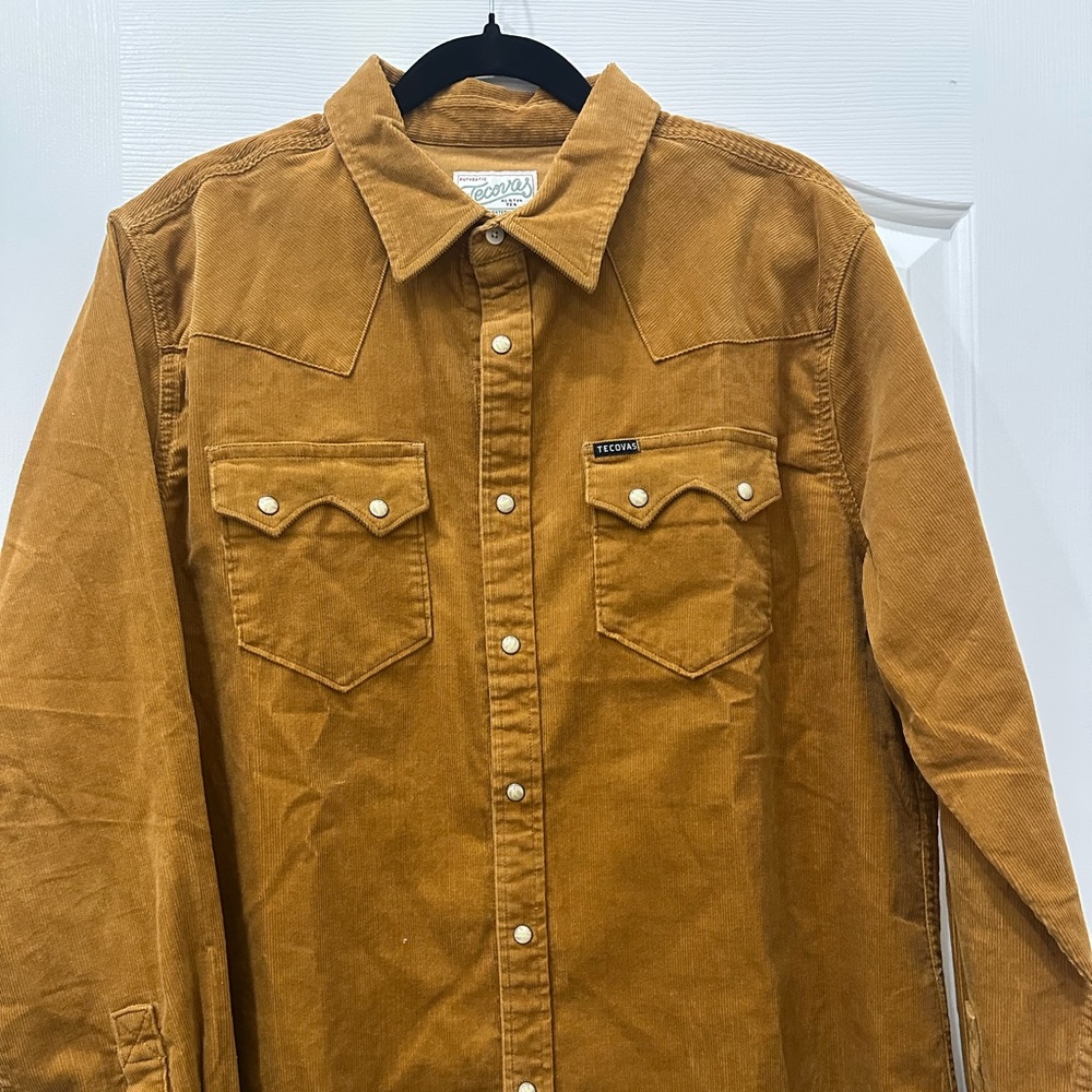 Tecovas Brown Casual Button Down Shirt